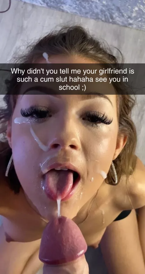 Your girlfriend paid your bully a visit after school...