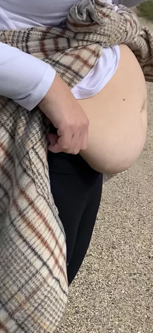 Am I starting to look preggo? Only a food baby. I can assure you it’s all chub