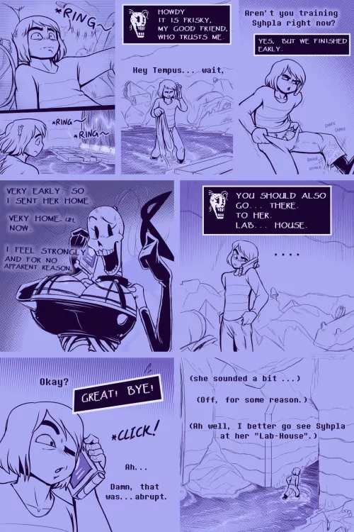 [Frisk, Papyrus] Under(her)tail Part 8 Page 2