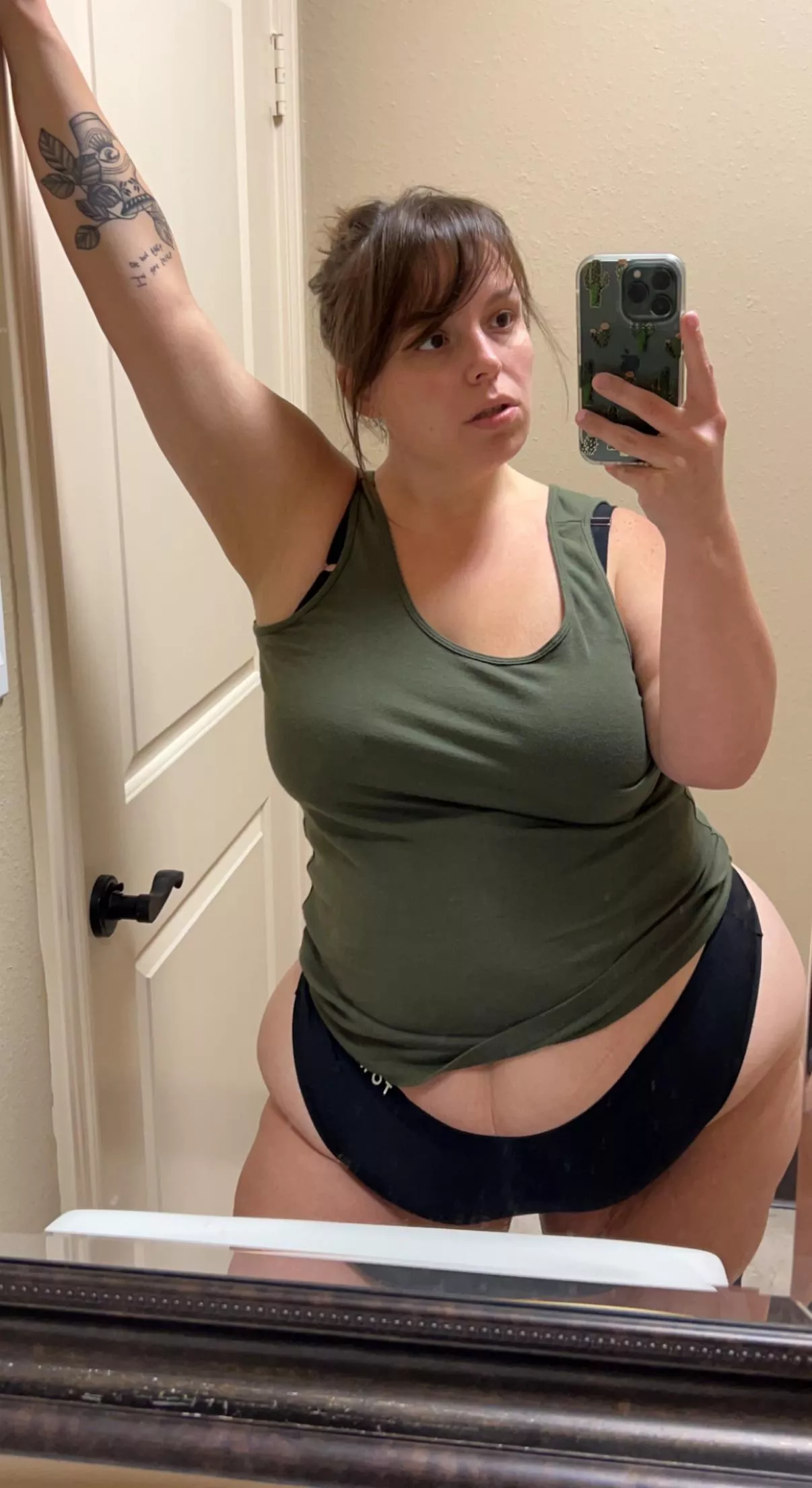 I look good in green 😍