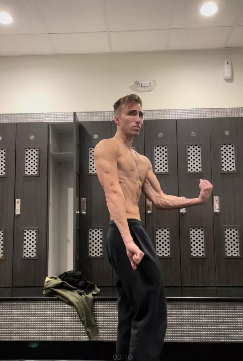 Post workout forearms 🤫