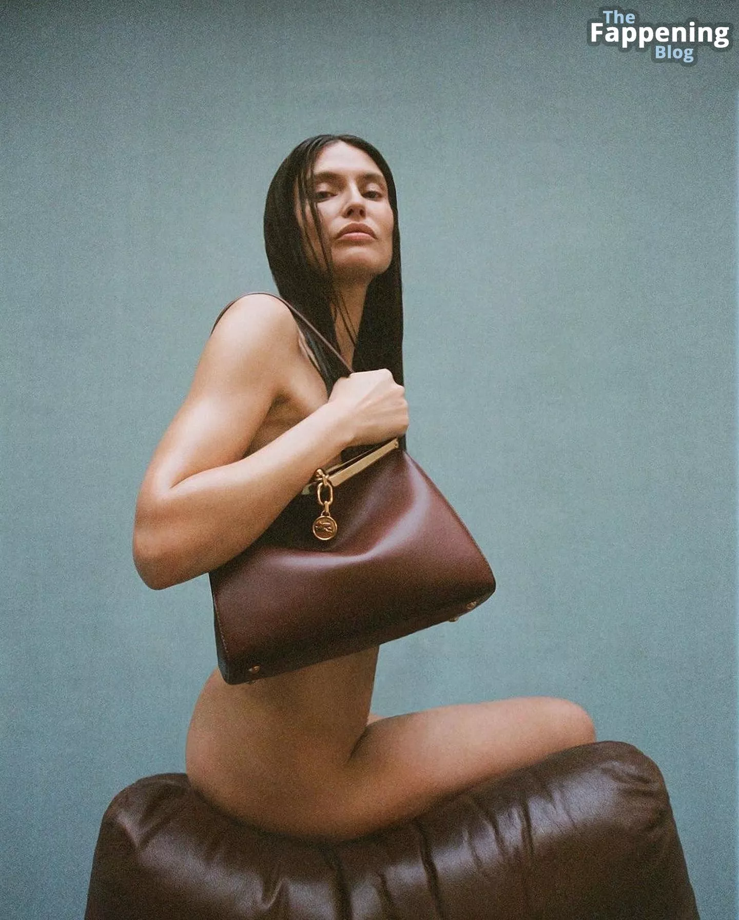 Bianca Balti Poses Naked for ETRO Vela Bags Collection (6 Photos)