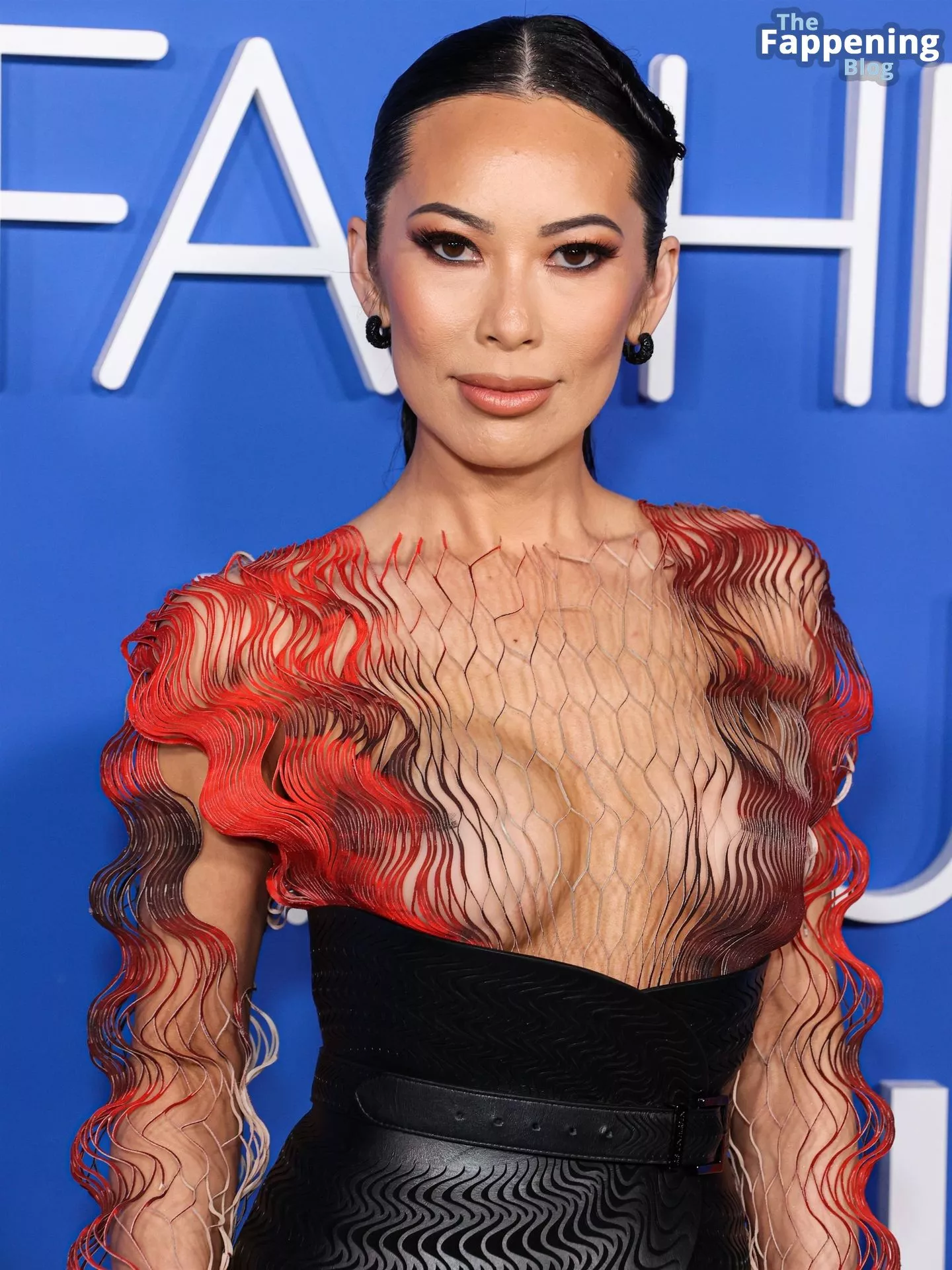 Christine Chiu Shows Off Her Sexy Tits at the Fashion Trust U.S. Awards in LA (67 Photos)