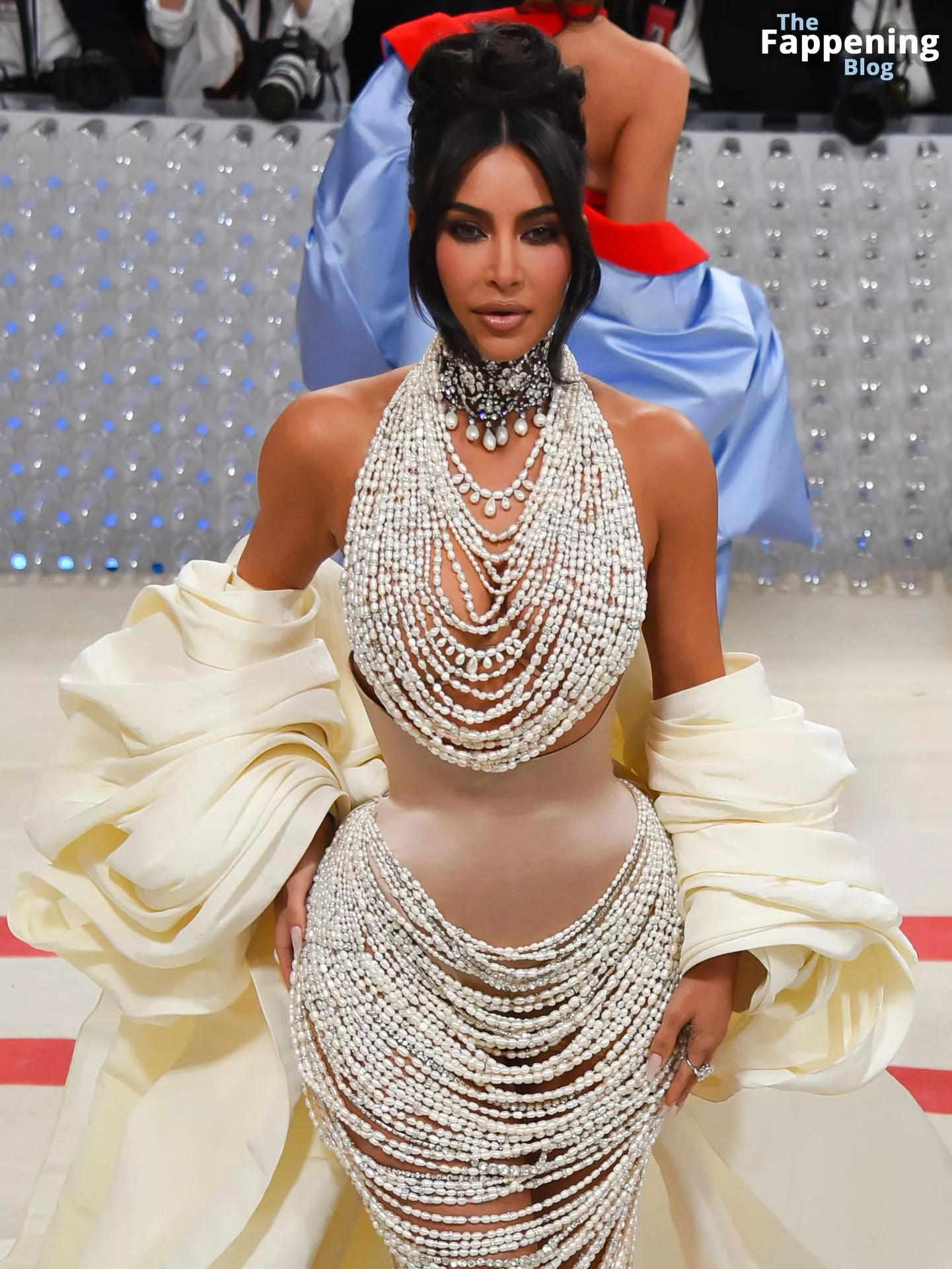 Kim Kardashian Displays Her Sexy Boobs at the Met Gala in NYC (141 Photos)