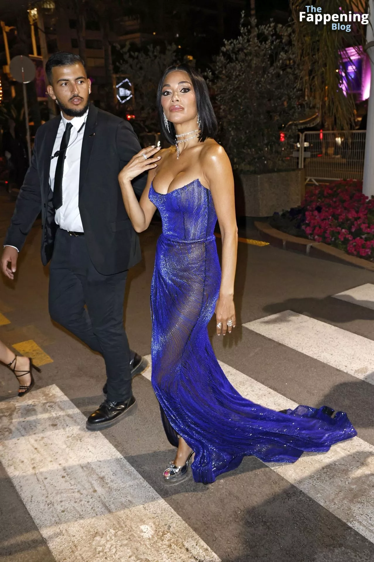 Nicole Scherzinger Flaunts Nice Cleavage at the Magnum Party in Cannes (12 Photos)