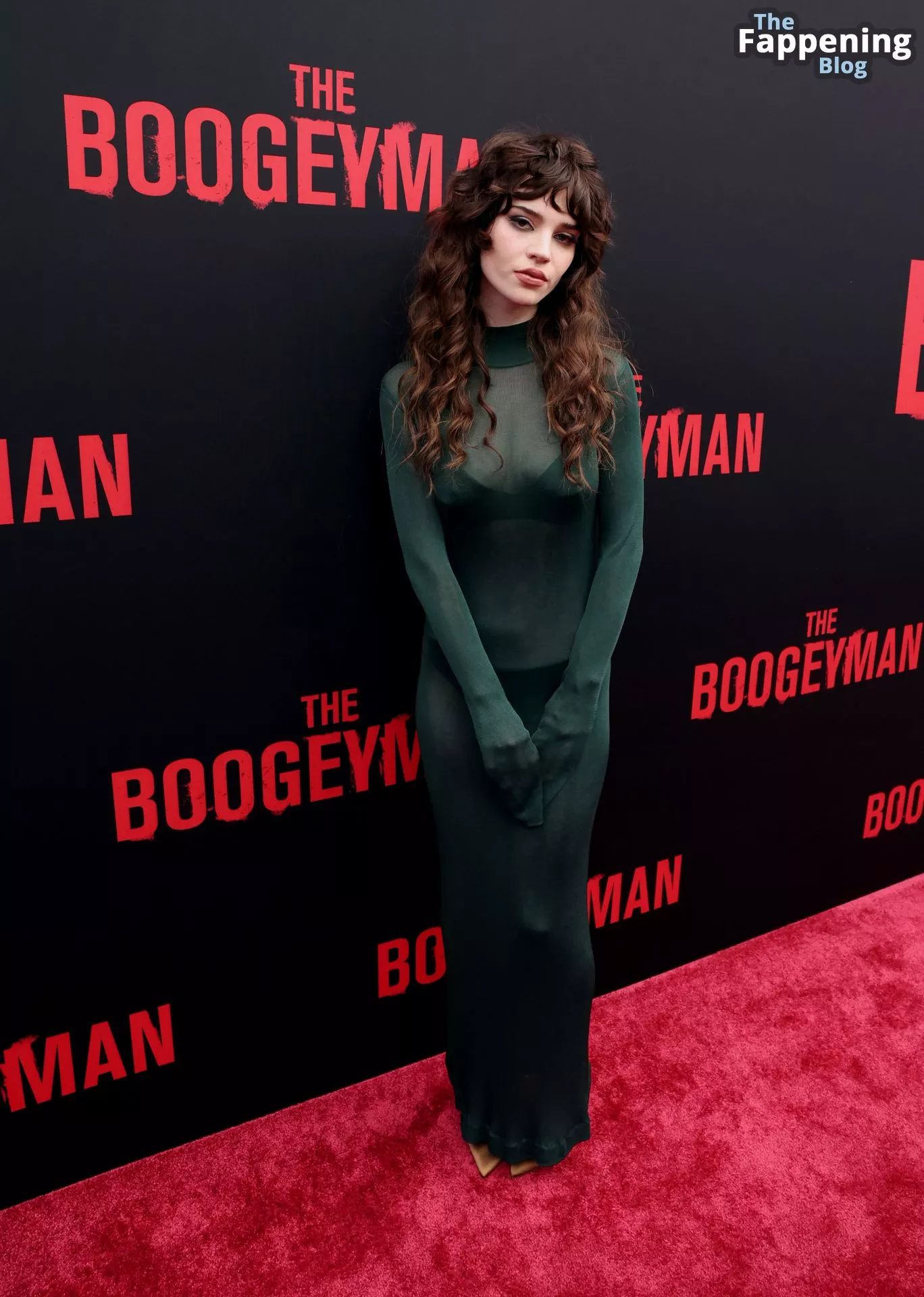 Sophie Thatcher Looks Sexy in a See-Through Dress at “The Boogeyman” Premiere in Hollywood (56 Photos)