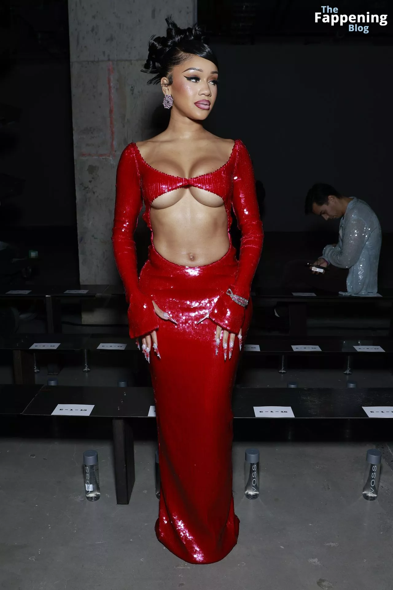 Saweetie Flaunts Her Big Boobs at the La Quan Smith Fashion Show (62 Photos)