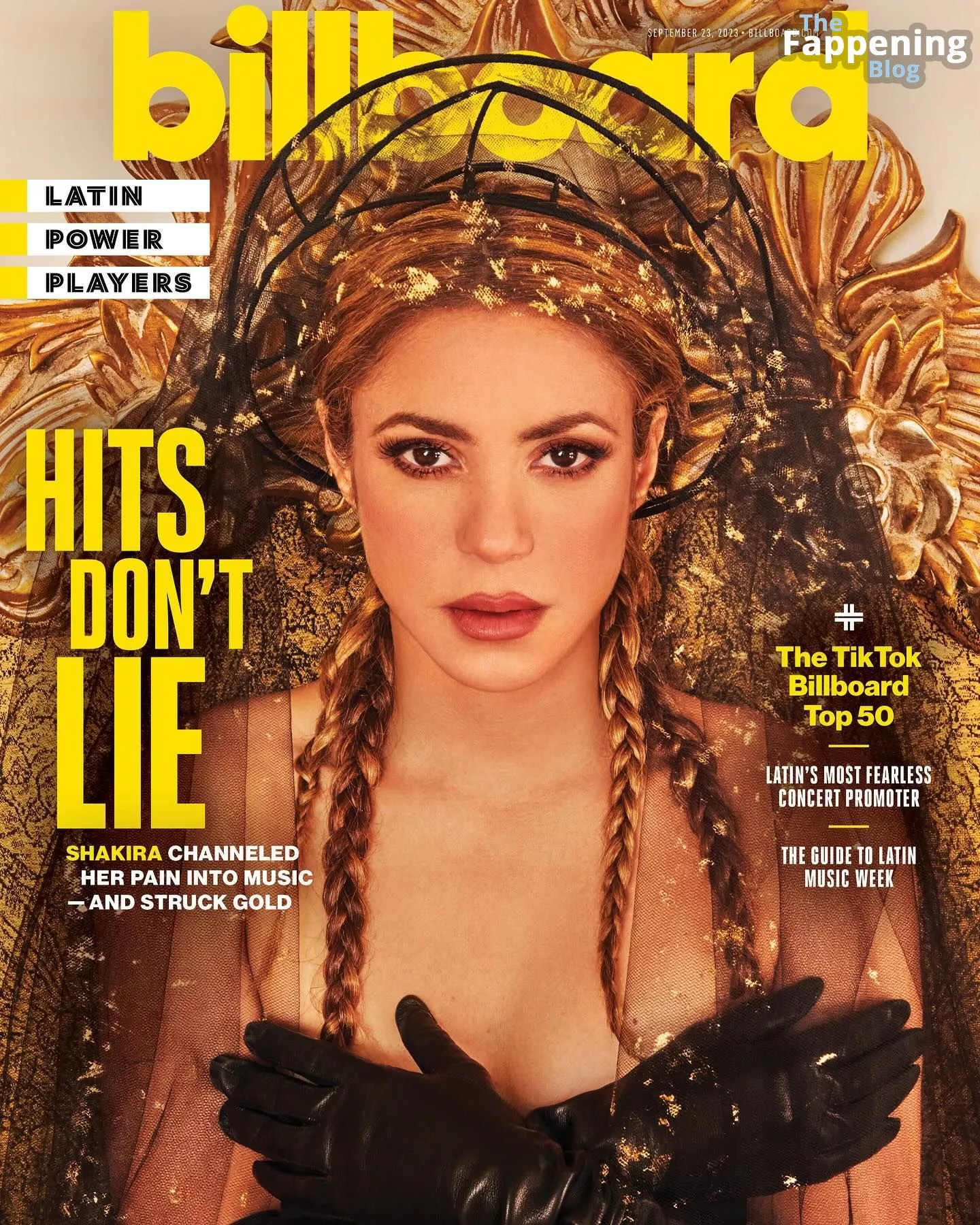 Shakira Sexy & Topless – Billboard Magazine (9 Photos)