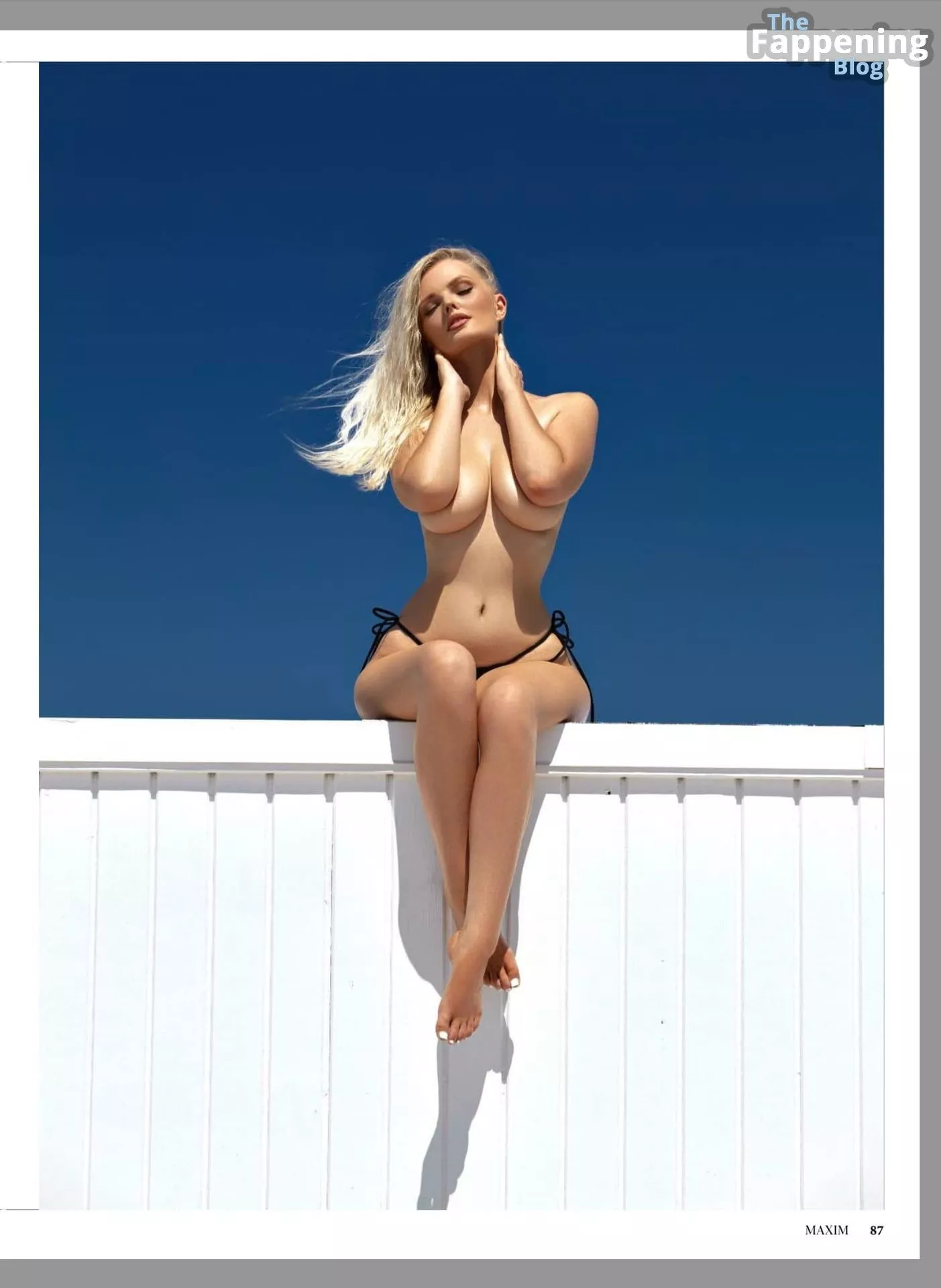 Zienna Sonne Sexy & Topless – Maxim Magazine (6 Photos)