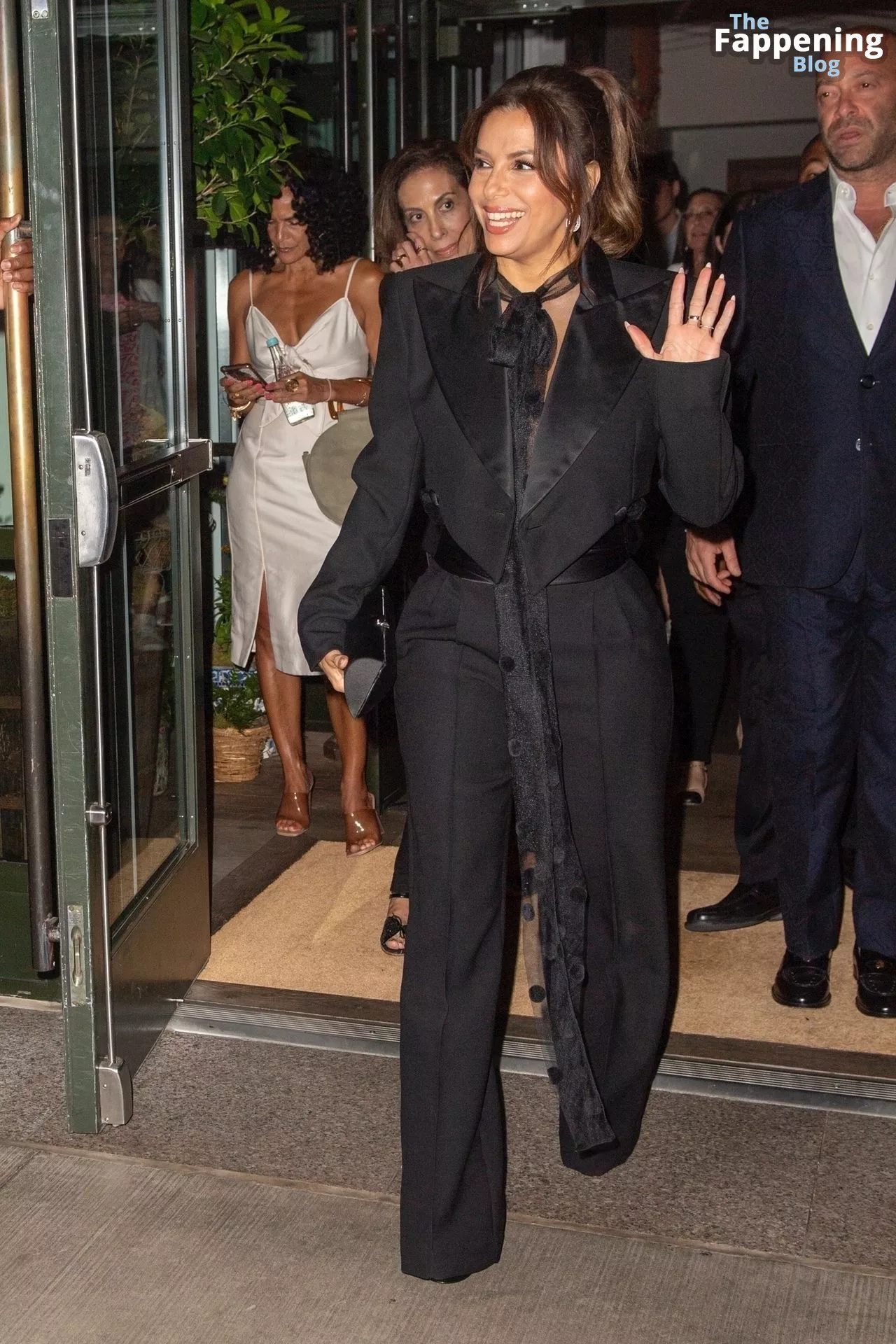 Eva Longoria Goes Braless in NYC (18 Photos)