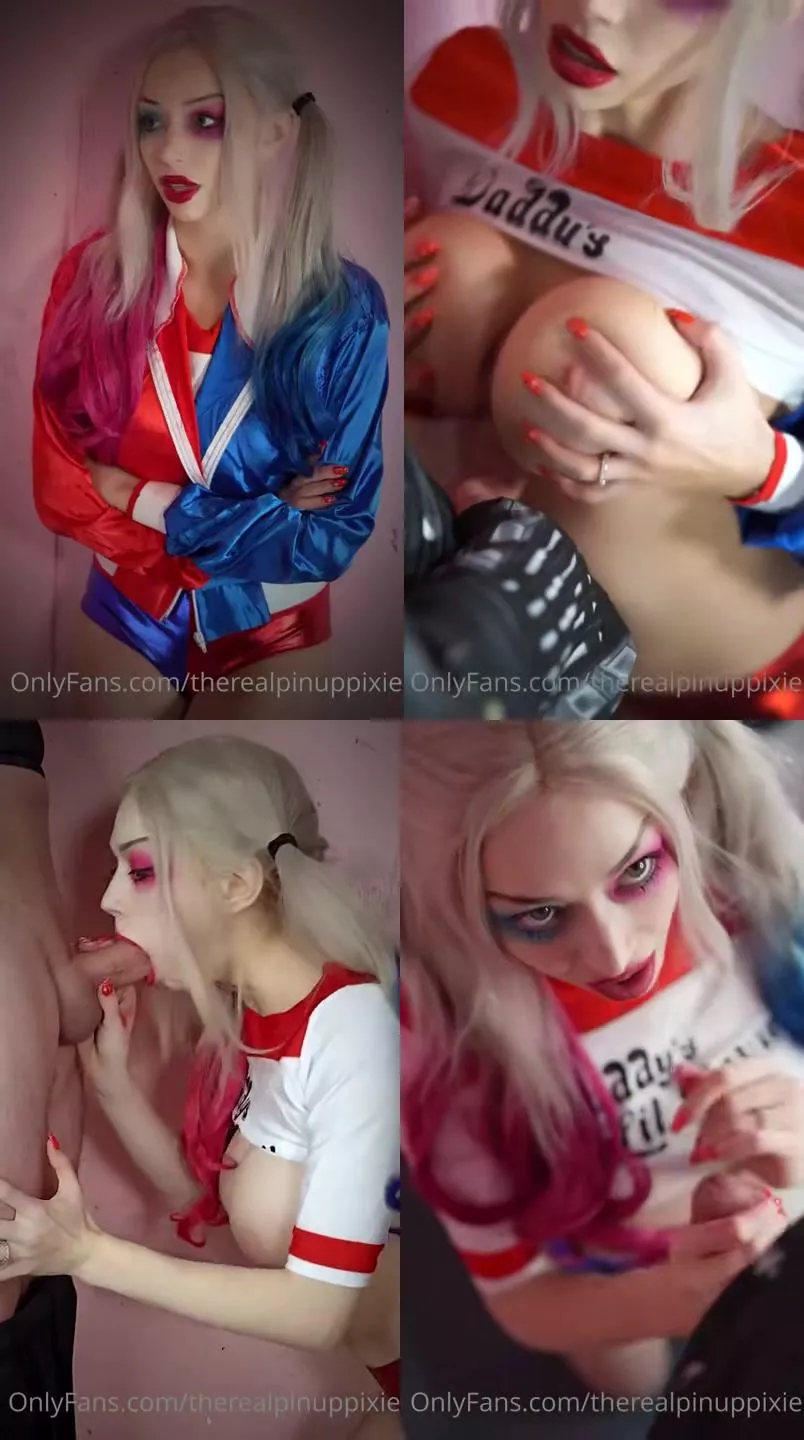 Pinup Pixie Harley Quinn Cosplay OnlyFans Video Leaked
