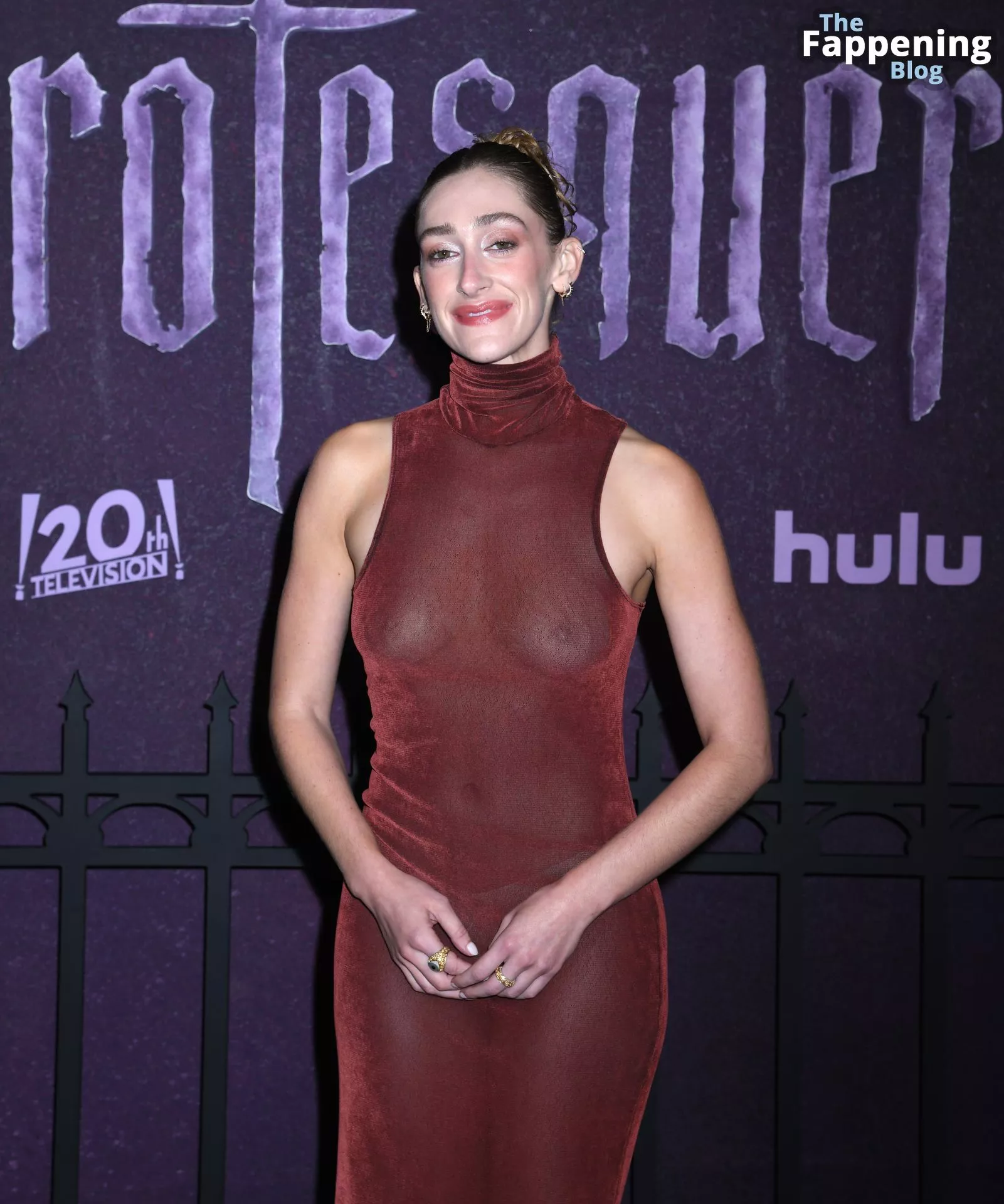 Micaela Diamond Shows Off Her Nude Tits at the “Grotesquerie” New York Premiere (41 Photos)