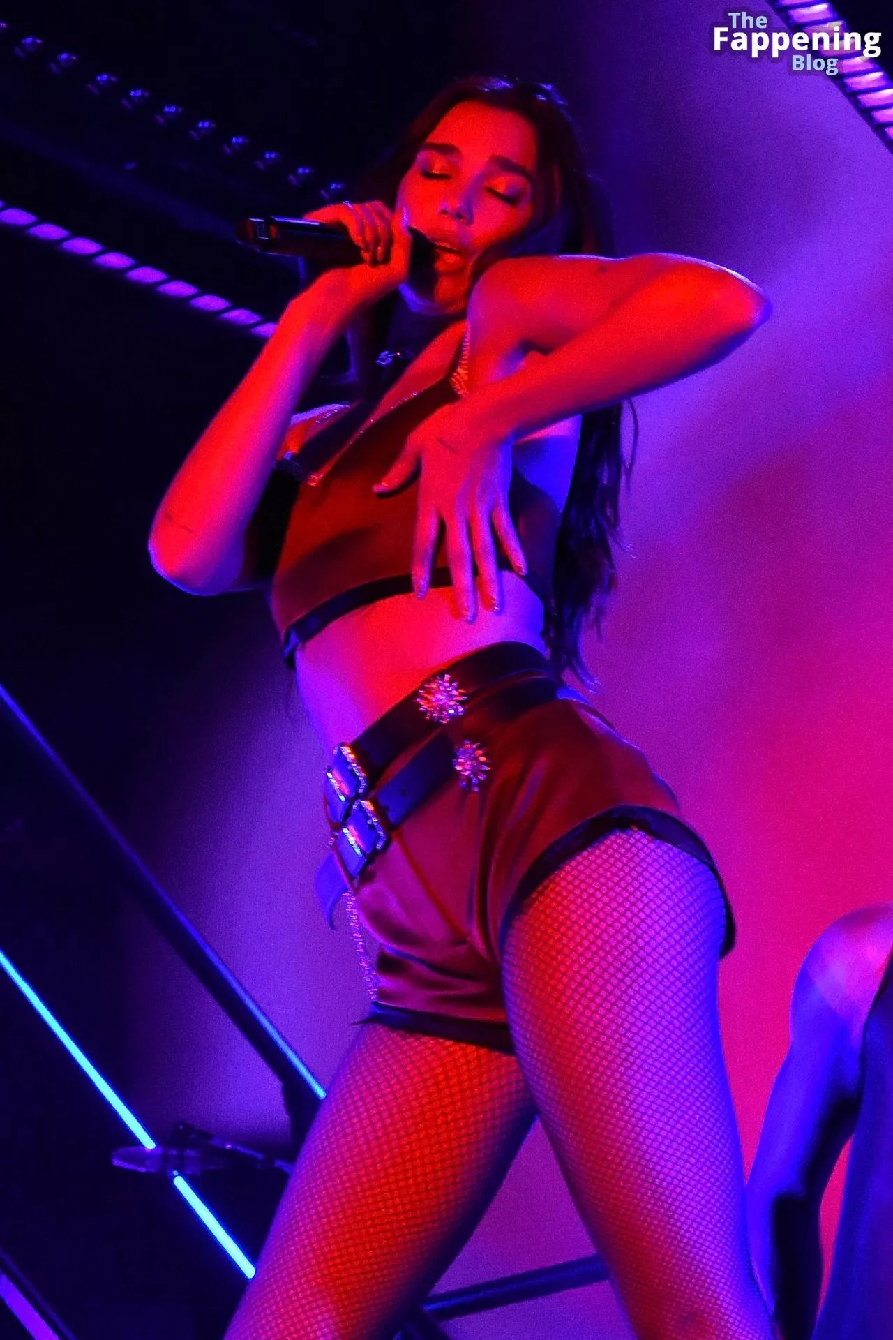 Dua Lipa Performs on Stage at ACL 2024 (45 Photos)