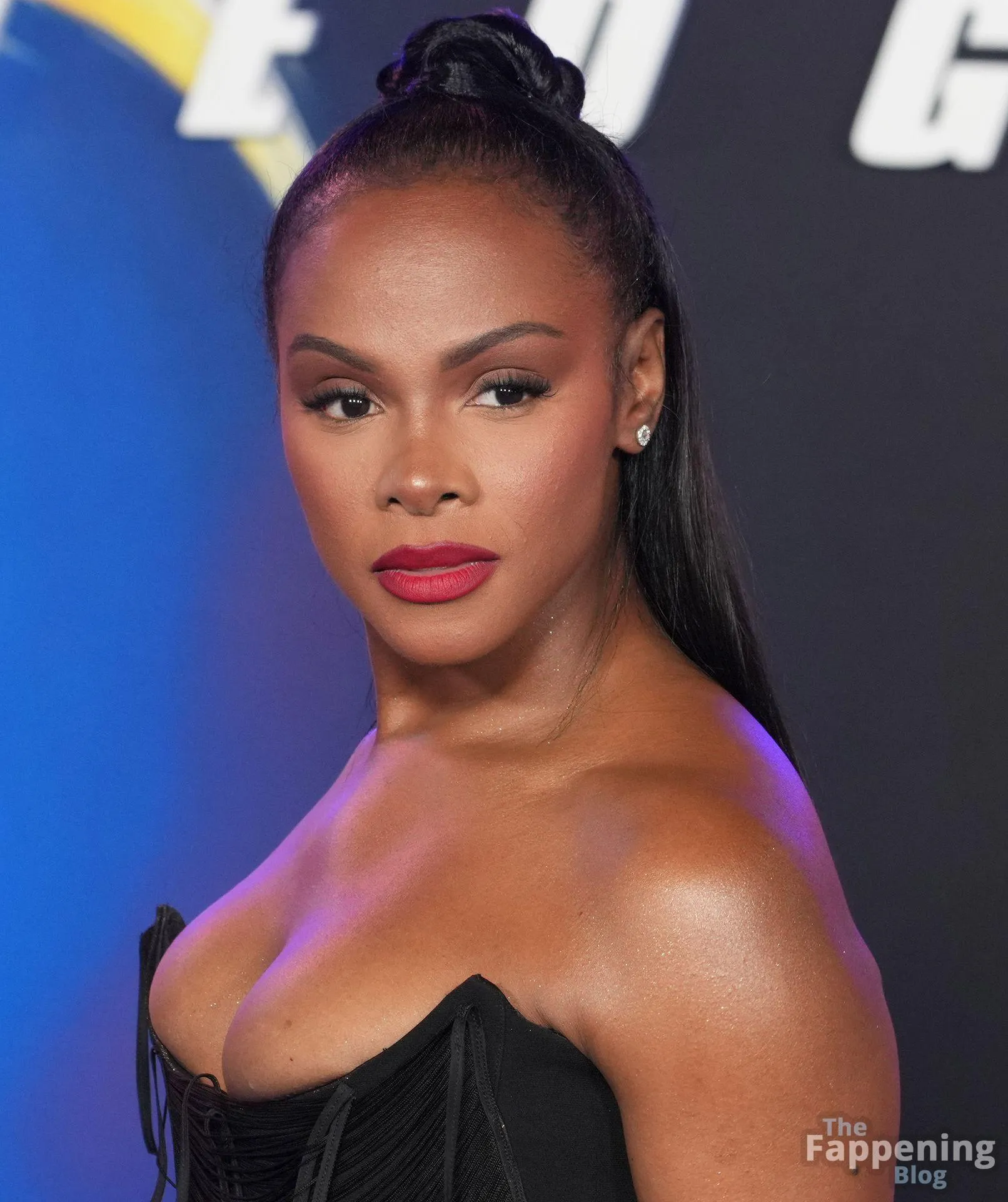 Tika Sumpter Displays Her Cleavage at the “Sonic the Hedgehog 3” Premiere in LA (27 Photos)