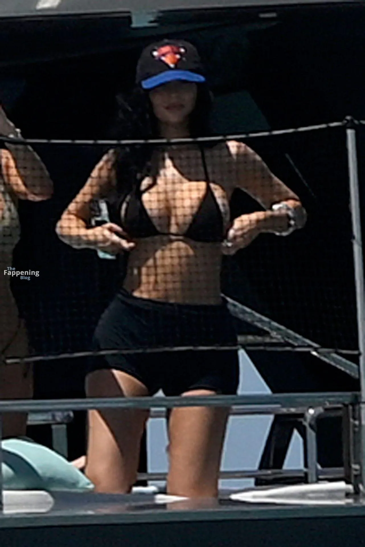 Kylie Jenner Shows Off Her Sexy Boobs on Yacht (33 Photos)