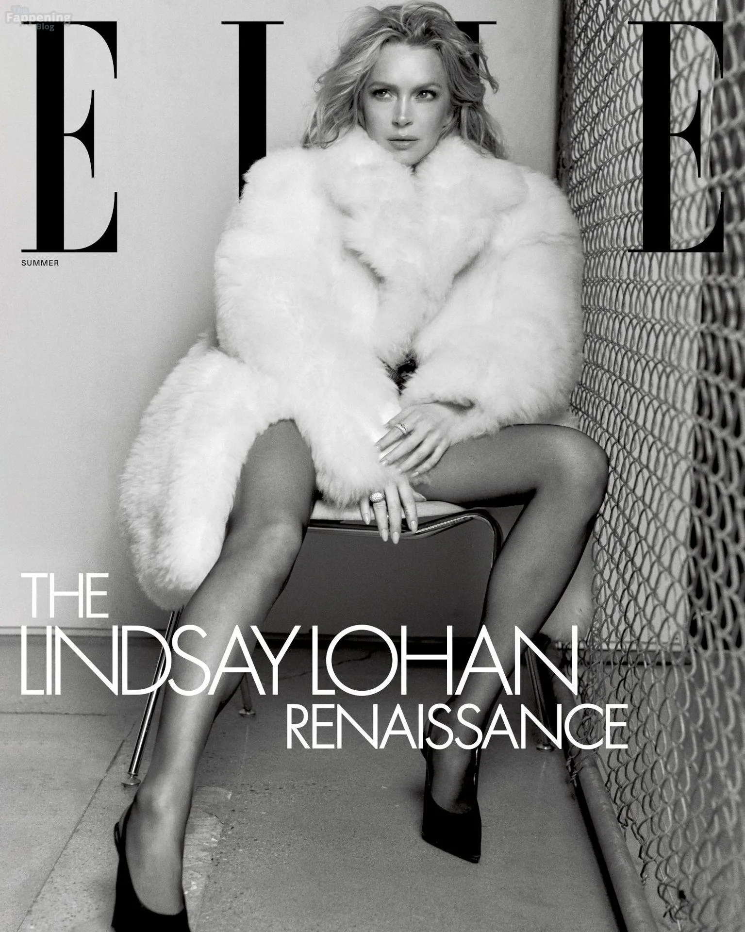 Lindsay Lohan Sexy – ELLE Magazine (11 Photos)