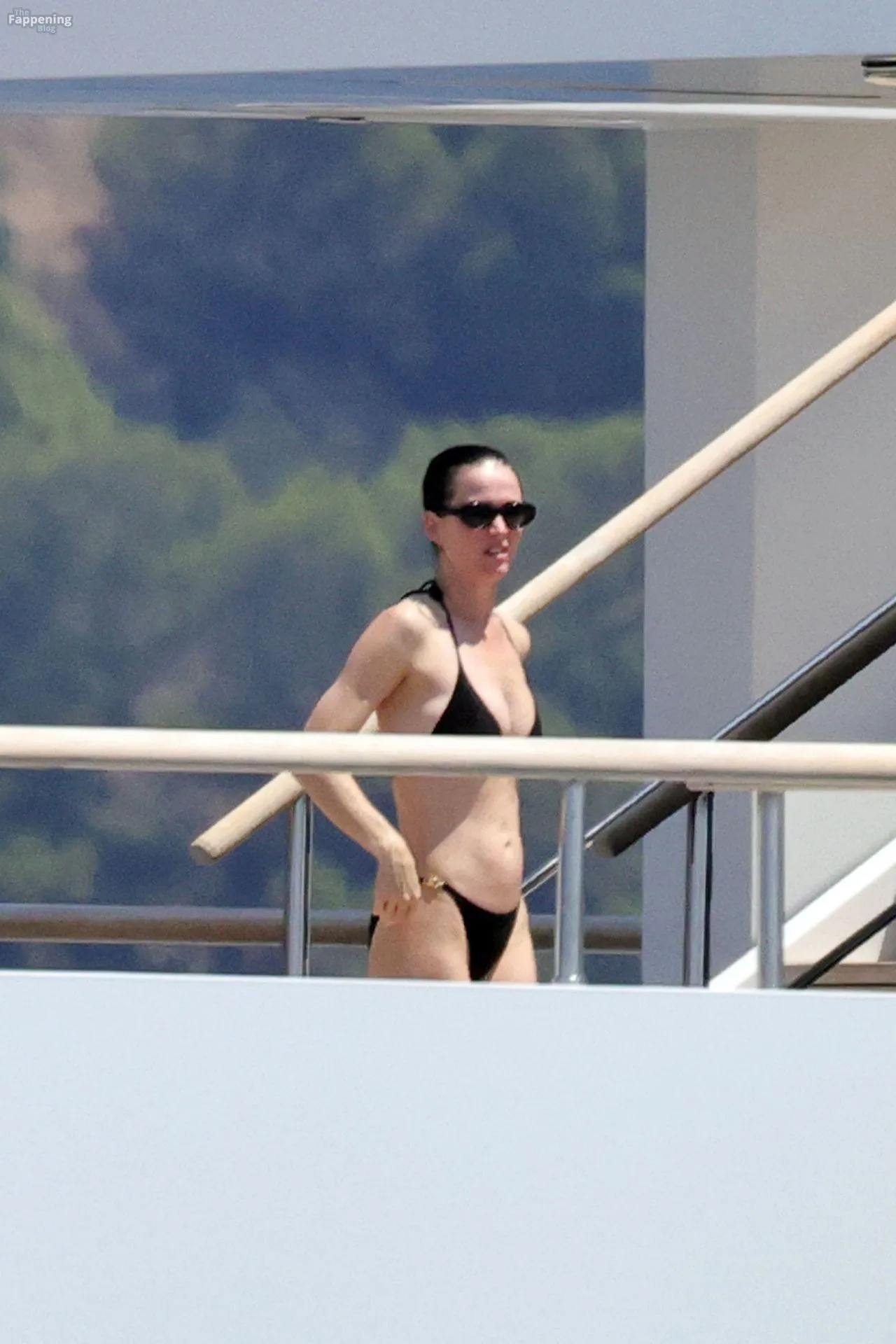 Katy Perry Stuns in a Black Bikini on a Yacht (55 Photos)