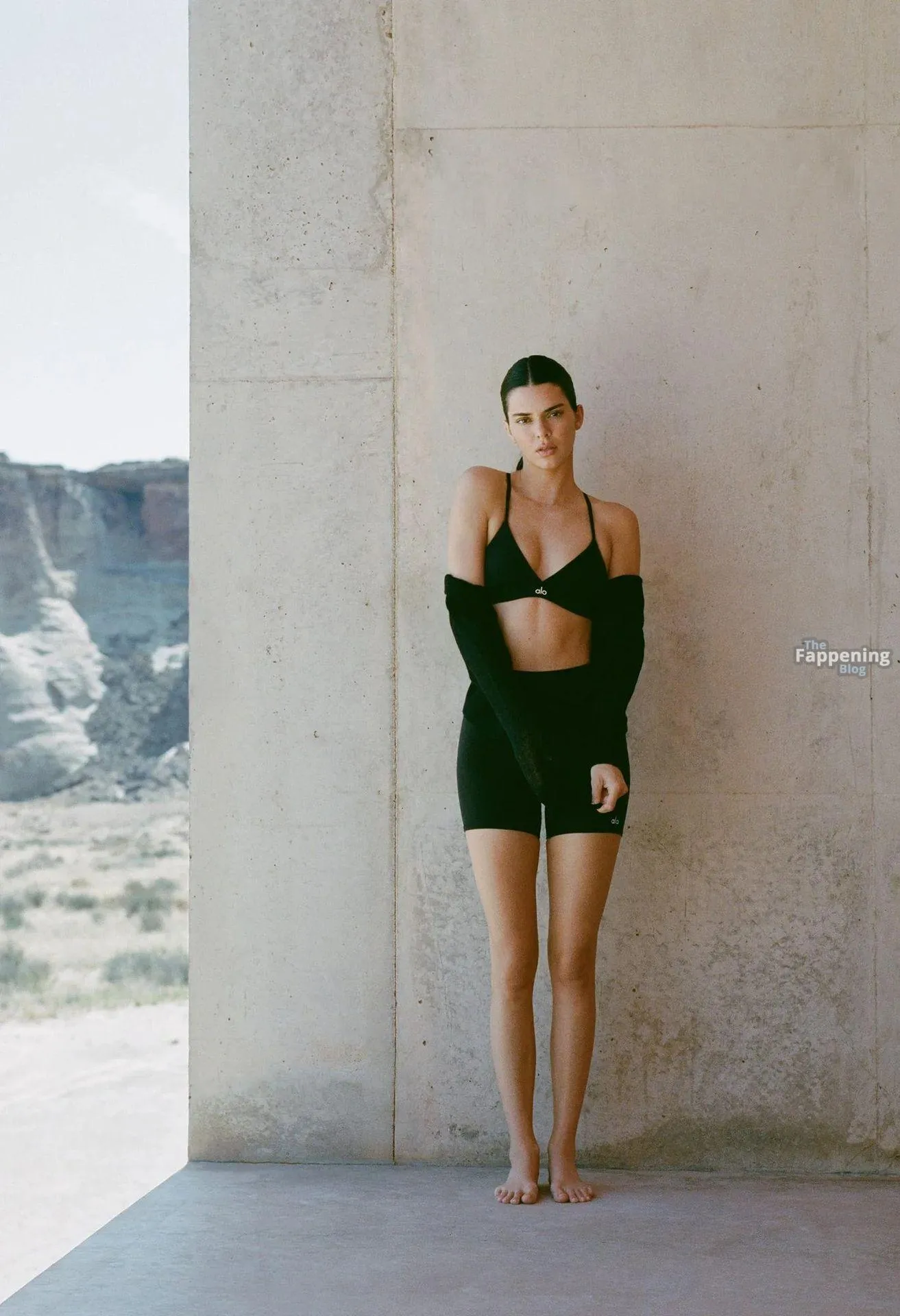 Kendall Jenner Poses for a New Alo Activewear Campaign (16 Photos)