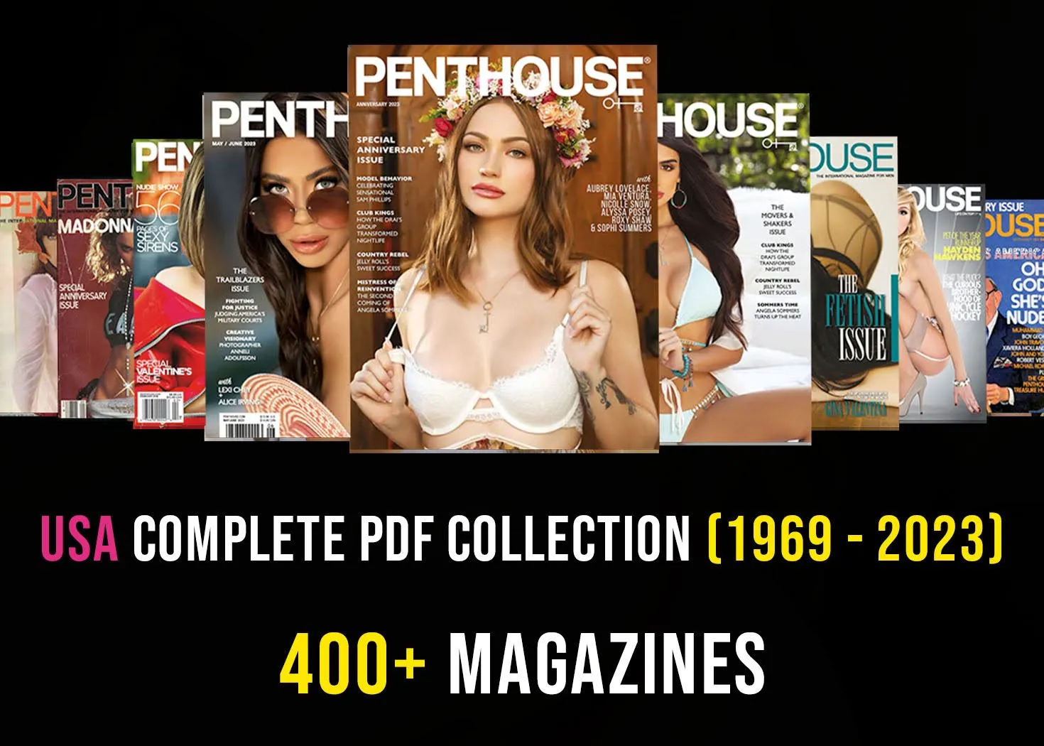 Penthouse Finally Did it! Download The Complete Penthouse Digital Magazine Collection (1969 – 2023)