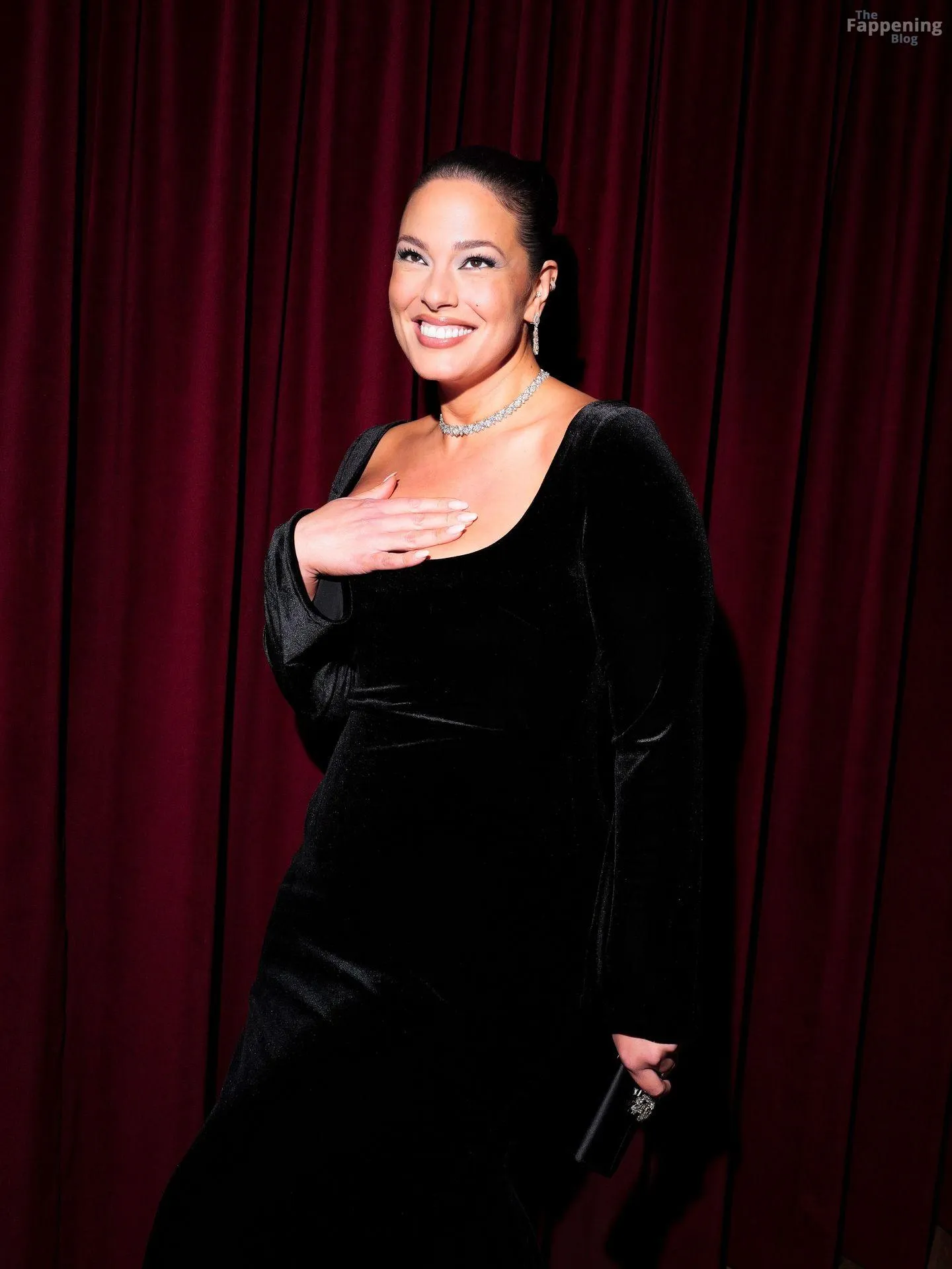 Ashley Graham Shows Off Her Cleavage at the 2025 CFDA Vogue Awards (36 Photos)
