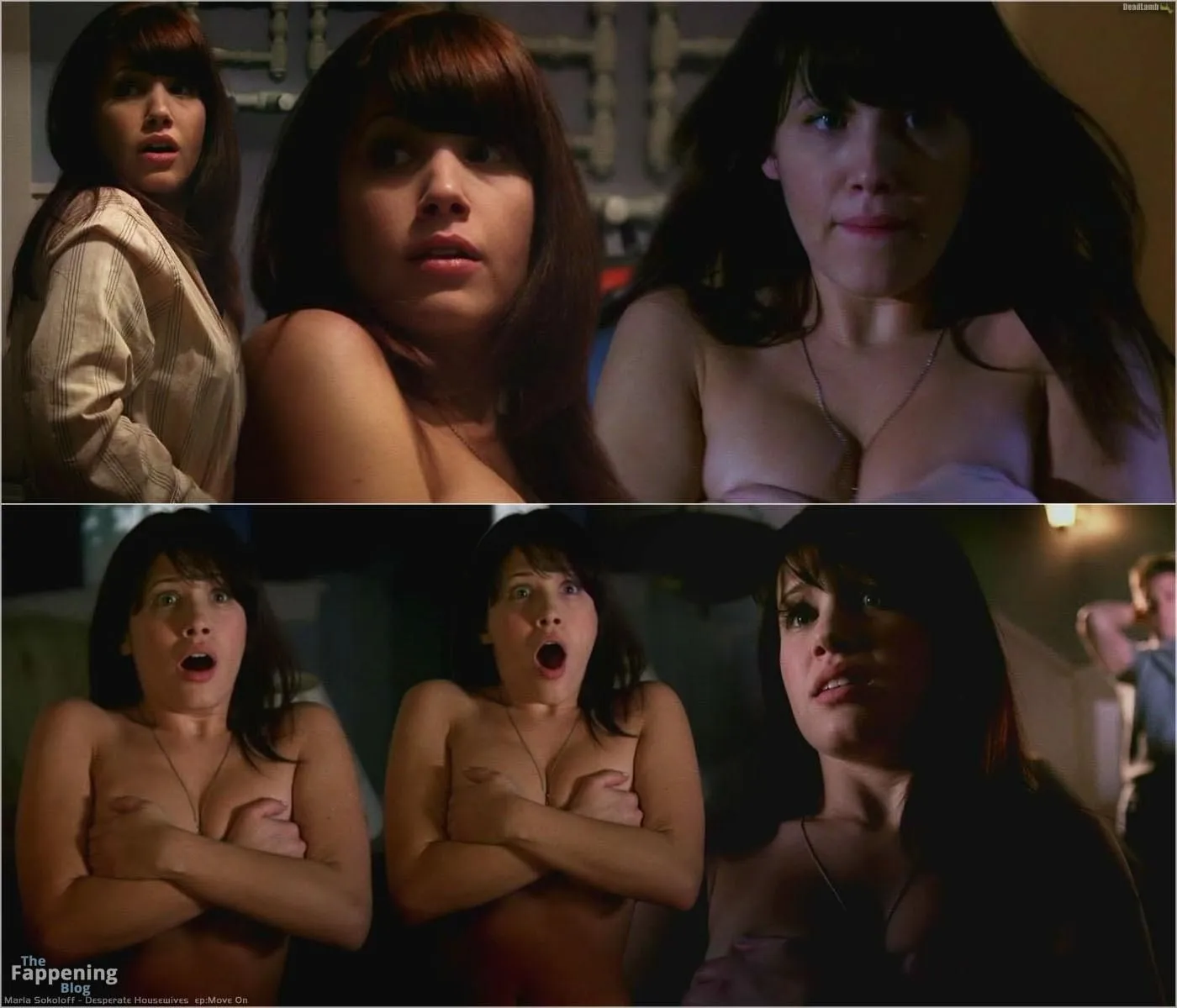 Marla Sokoloff Sexy & Topless (3 Photos)