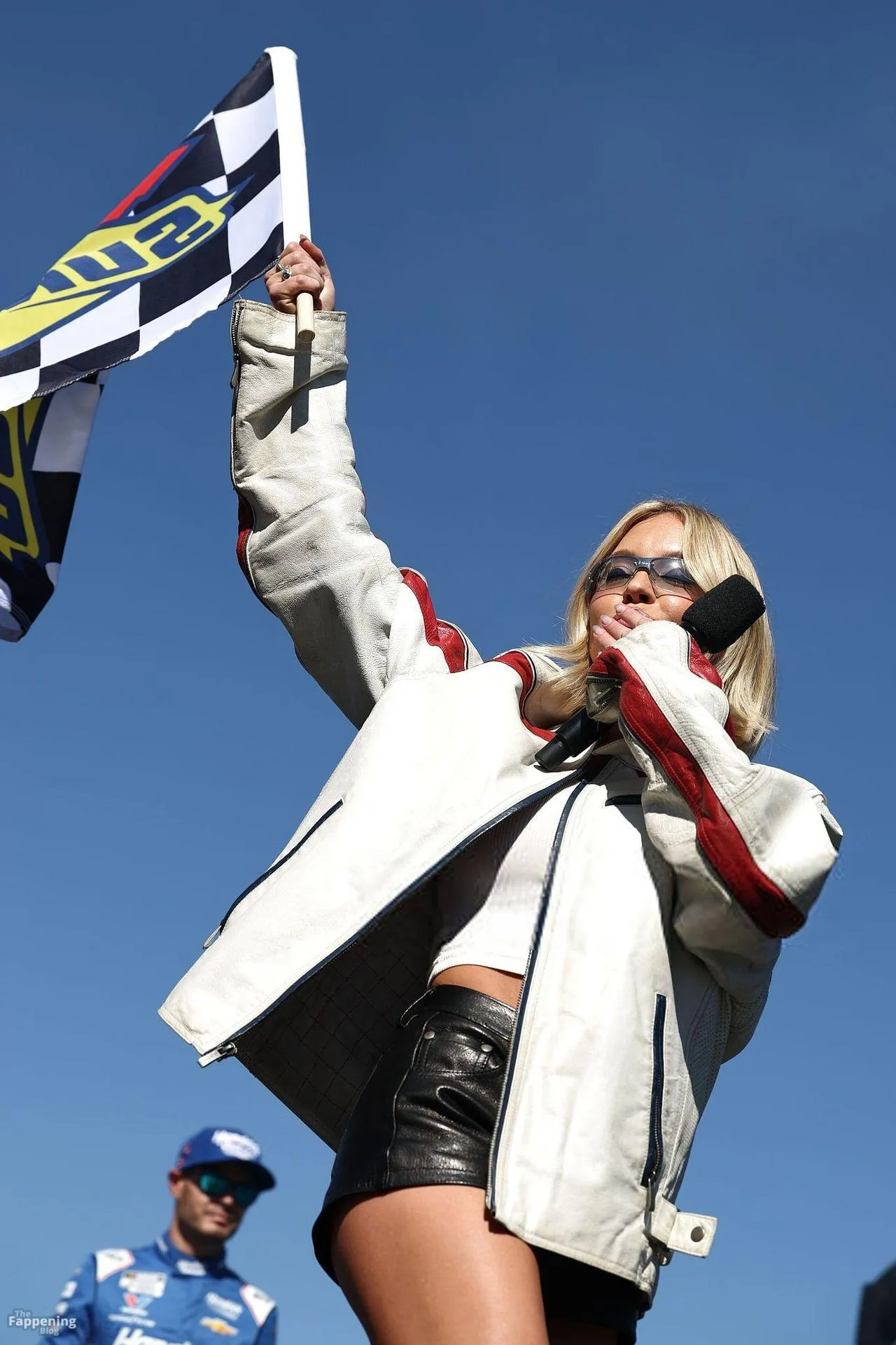 Sydney Sweeney Attends the NASCAR Phoenix Race (29 Photos)