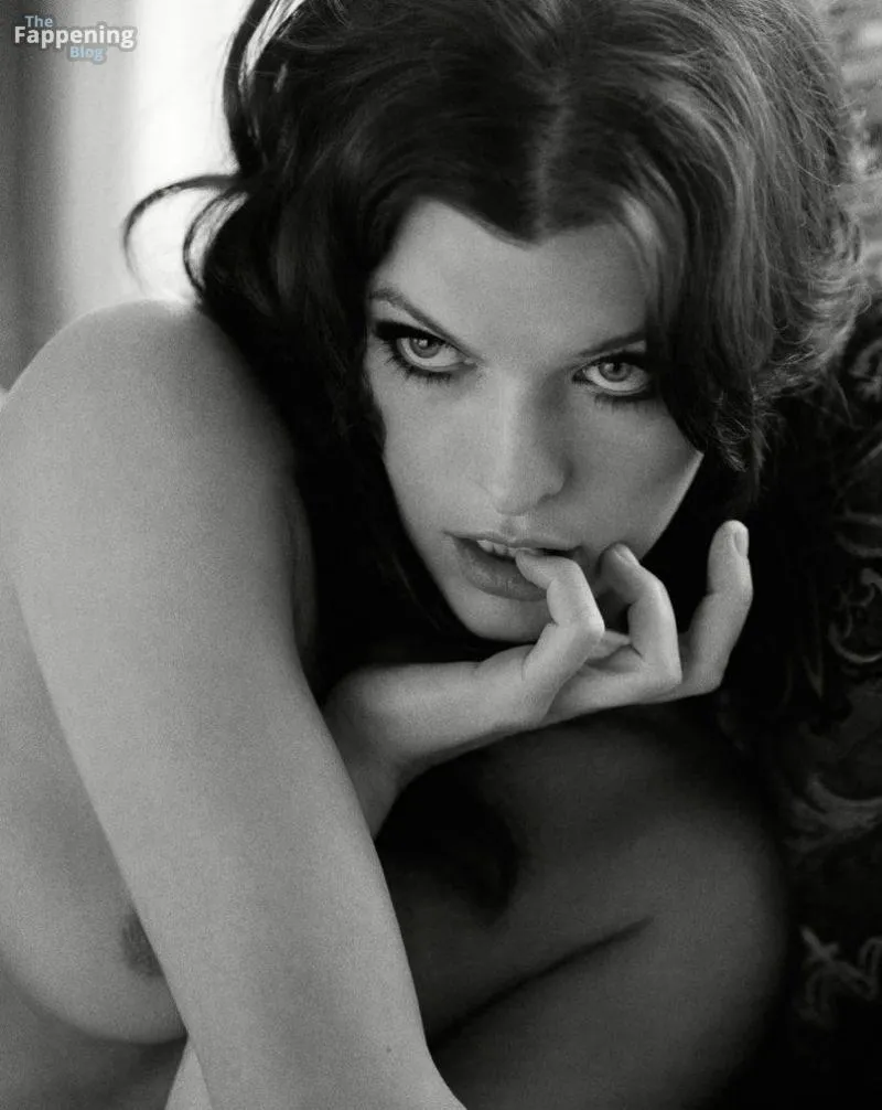 Milla Jovovich Nude & Sexy – Interview Magazine (6 Photos)