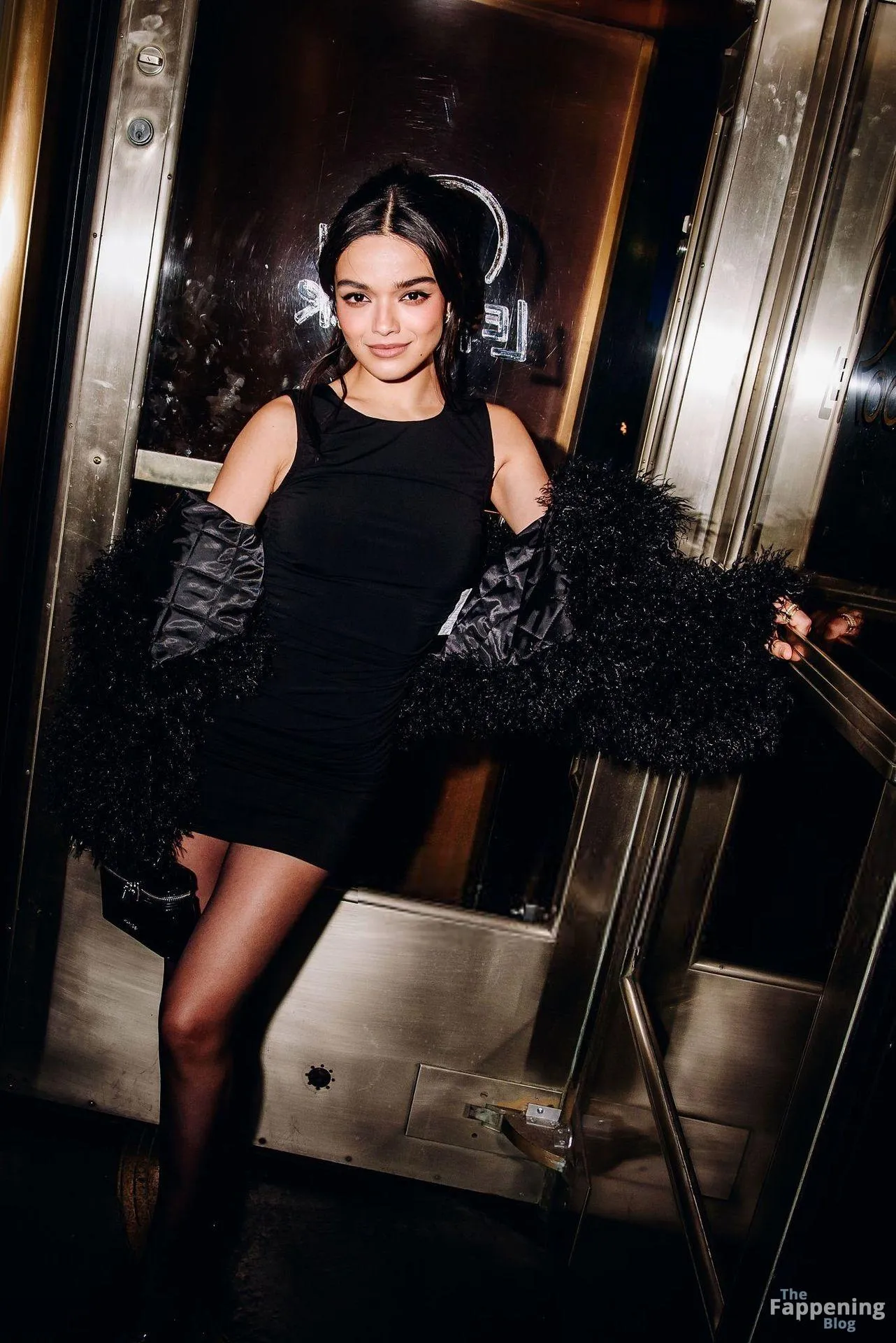 Rachel Zegler Displays Her Sexy Legs at The Christmas Tree Lighting Party in NYC (11 Photos)