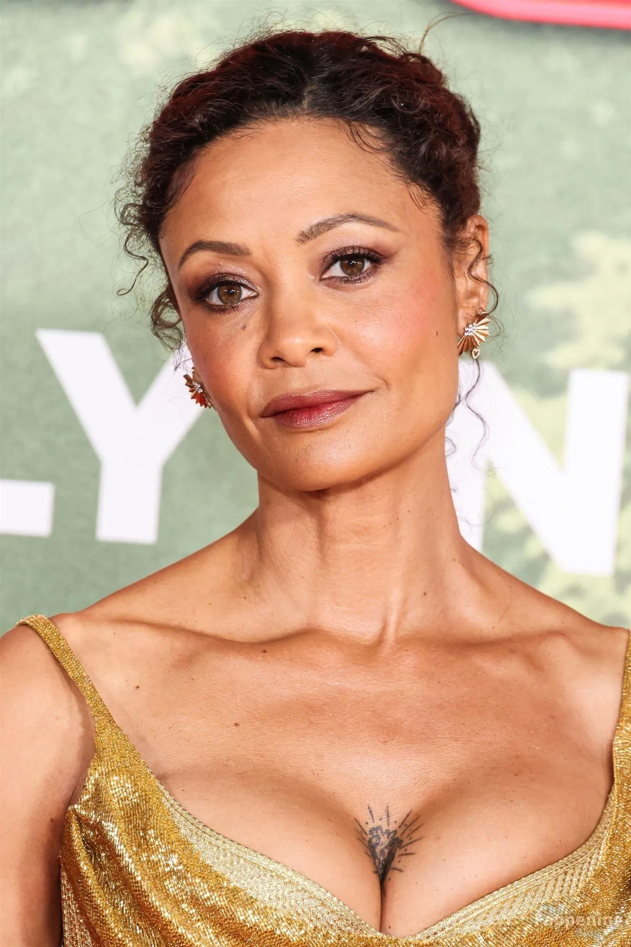 Thandie Newton Displays Her Cleavage at the “Anaconda” Premiere (59 Photos)