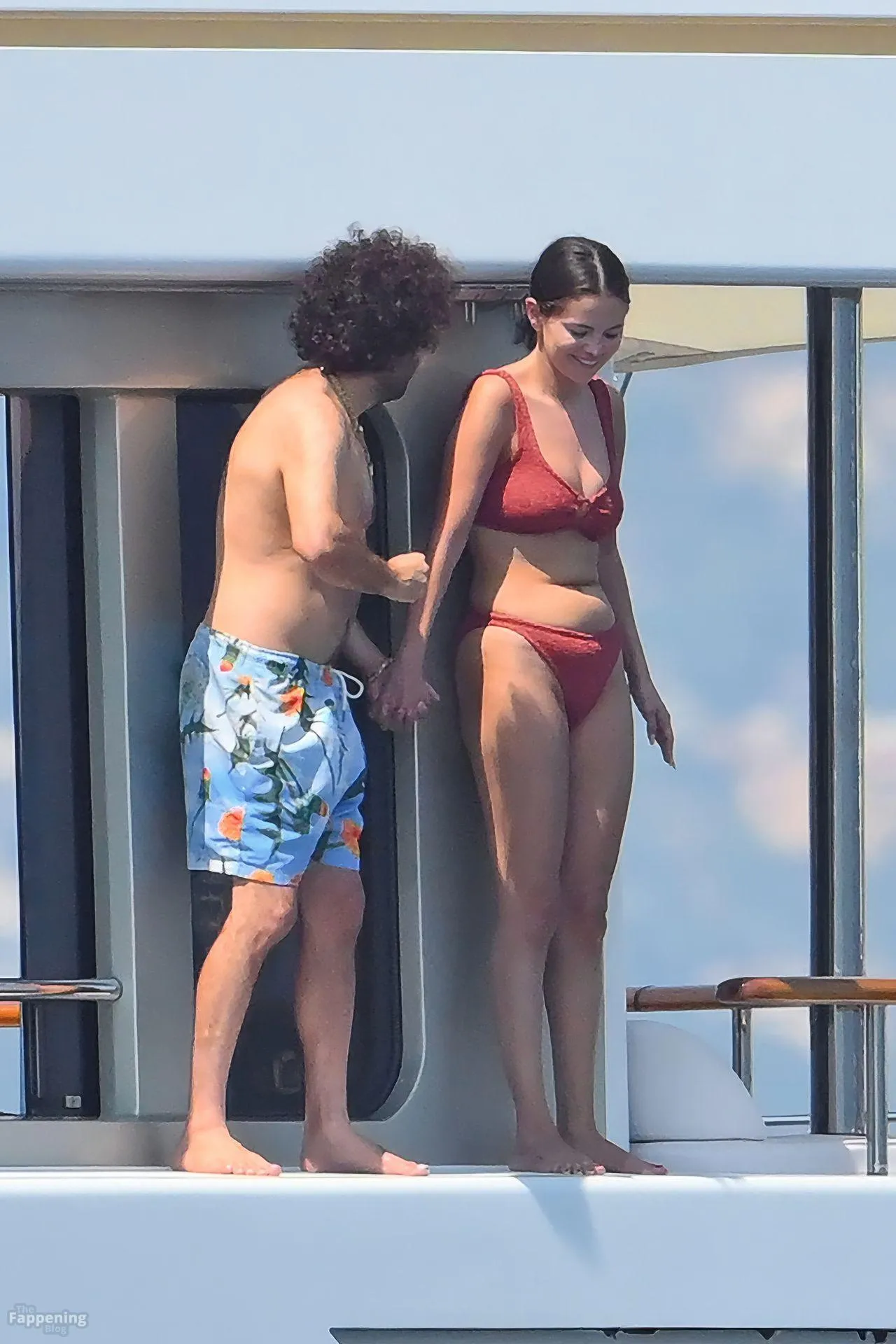Selena Gomez & Benny Blanco Enjoy a Romantic Yacht Day on the French Riviera (78 Photos)