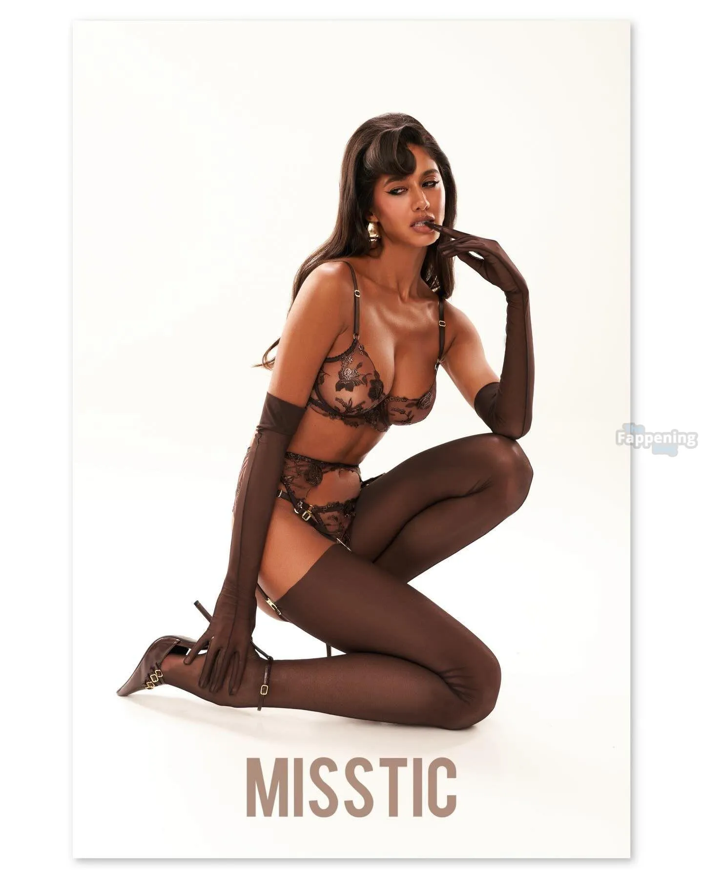 Viktoriia Pandei Shows Off Her Sexy Figure in Sheer Lingerie (10 Photos)